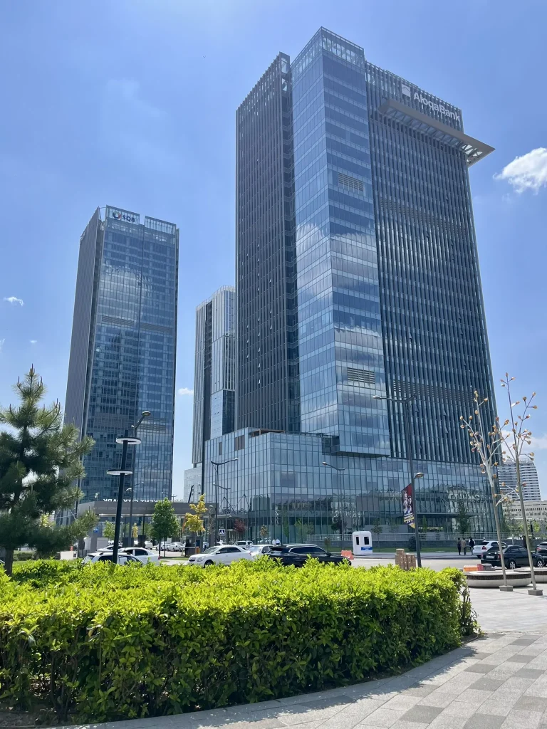 Students and the Digital Economy: Central Asia Builds Its Own Apps Modern finance centre towers in Tashkent City, Uzbekistan - Students and the Digital Economy: Central Asia Builds Its Own Apps